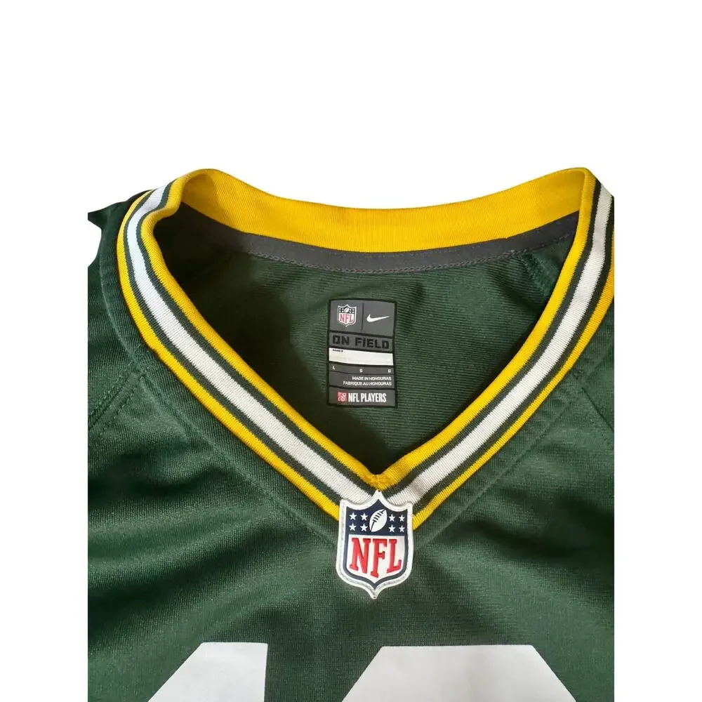 Nike On Field Green Bay Packers Aaron‎ Rodgers #12 Youth Large Jersey